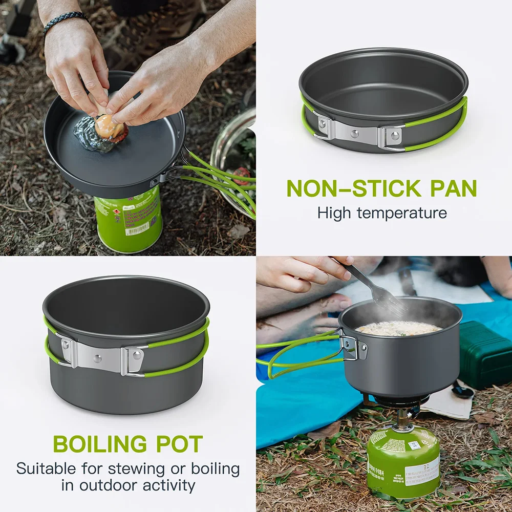 Outdoor Cooking Camping utensi - Camping Cooking All In One ulasan dan harga