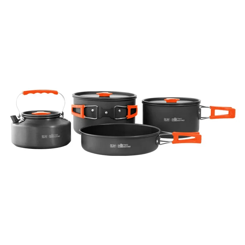 Camping Cookware Set – Outdoor - Camping Cooking Set With Kettle ulasan dan harga