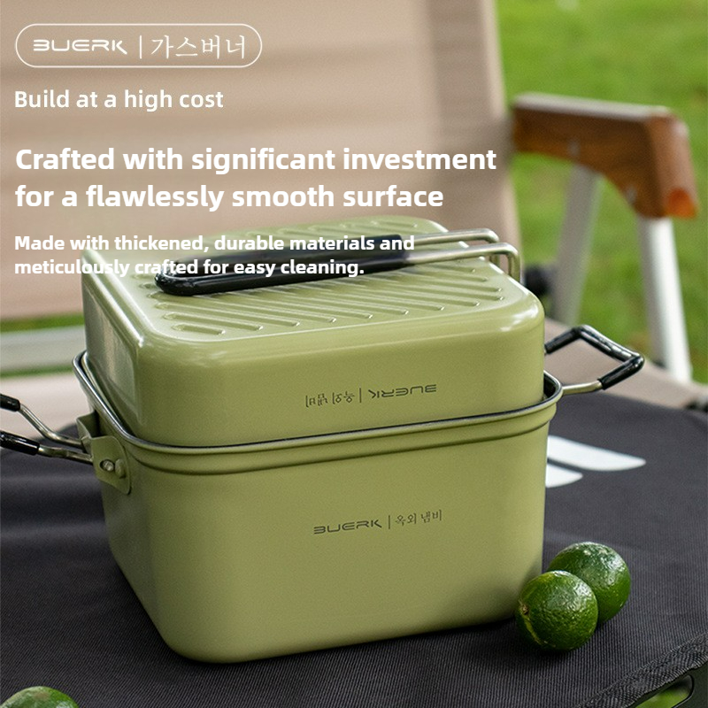 Outdoor Camping Square Cooking - Camping Cooking Box Set ulasan dan harga