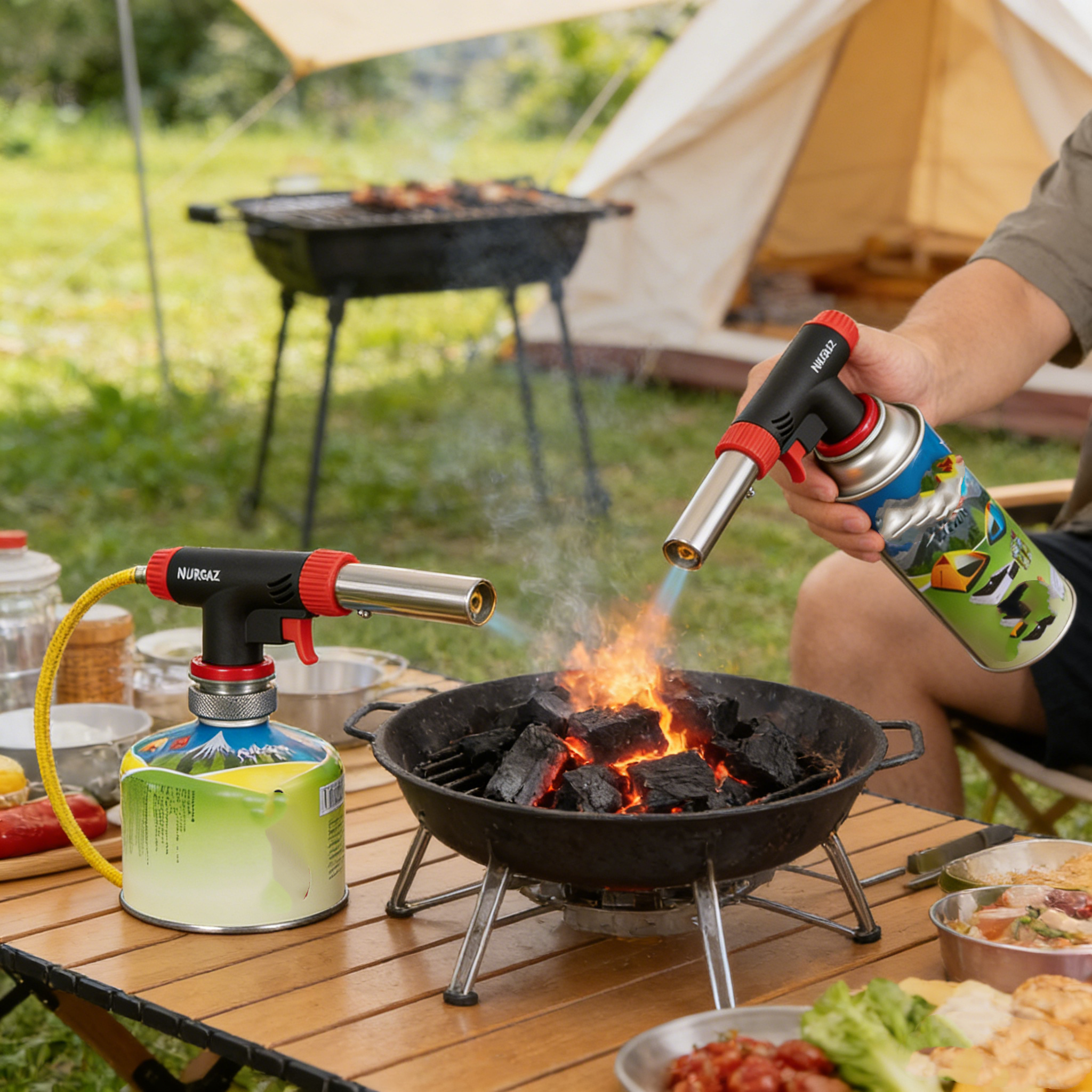Camping Baking Barbecue Gas To - Camping Cooking Torch ulasan dan harga