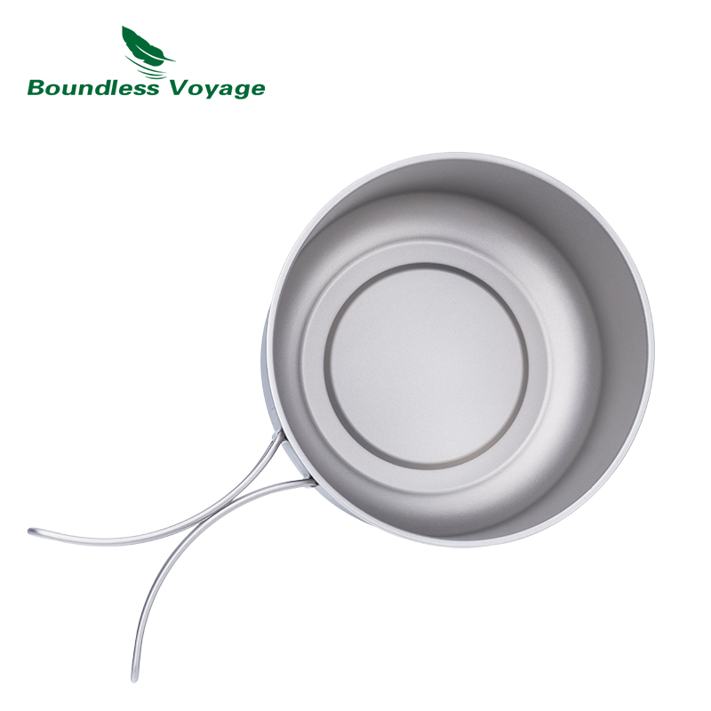 Boundless Voyage Titanium Camp - Camping Cooking Pan ulasan dan harga