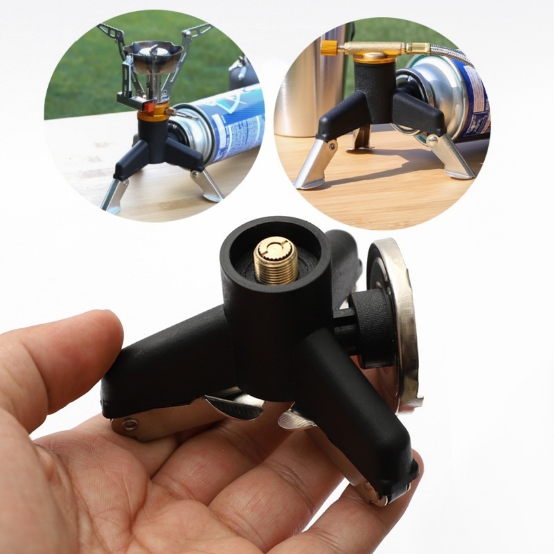 Camping Gas Stove Adapter Conn - Camping Cooking Gas Stove Portable Tool ulasan dan harga
