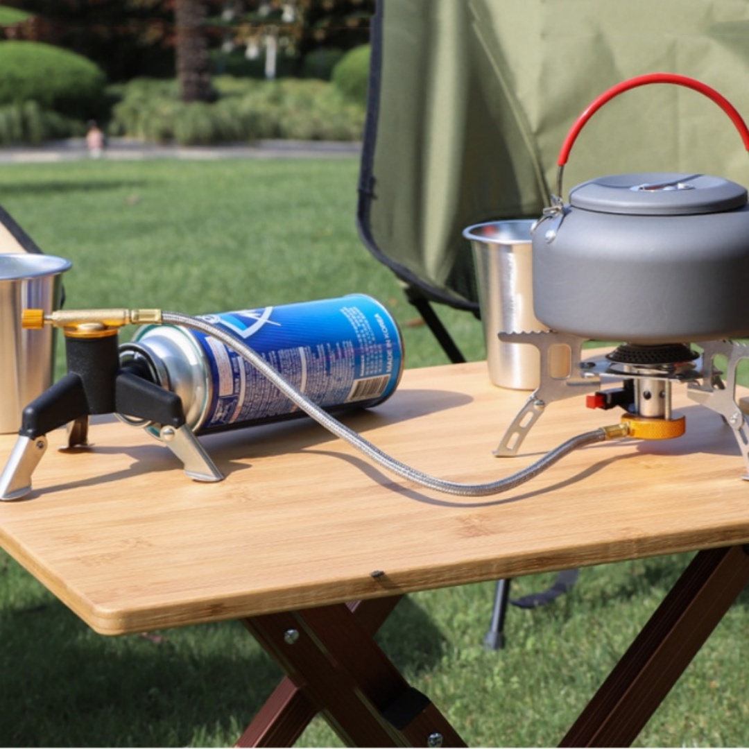 Camping Gas Stove Adapter Conn - Camping Cooking Gas Stove Portable Tool ulasan dan harga