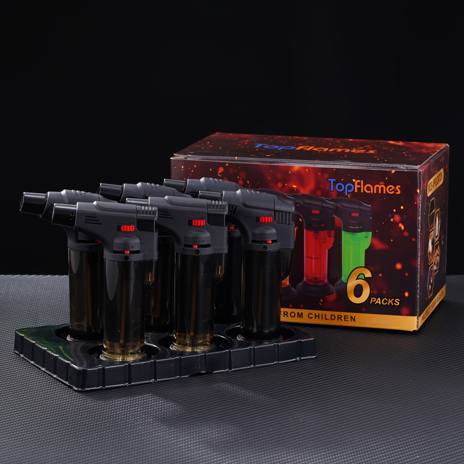 6PCS Spray Gun Jet Butane Gas  - Camping Cooking Torch ulasan dan harga