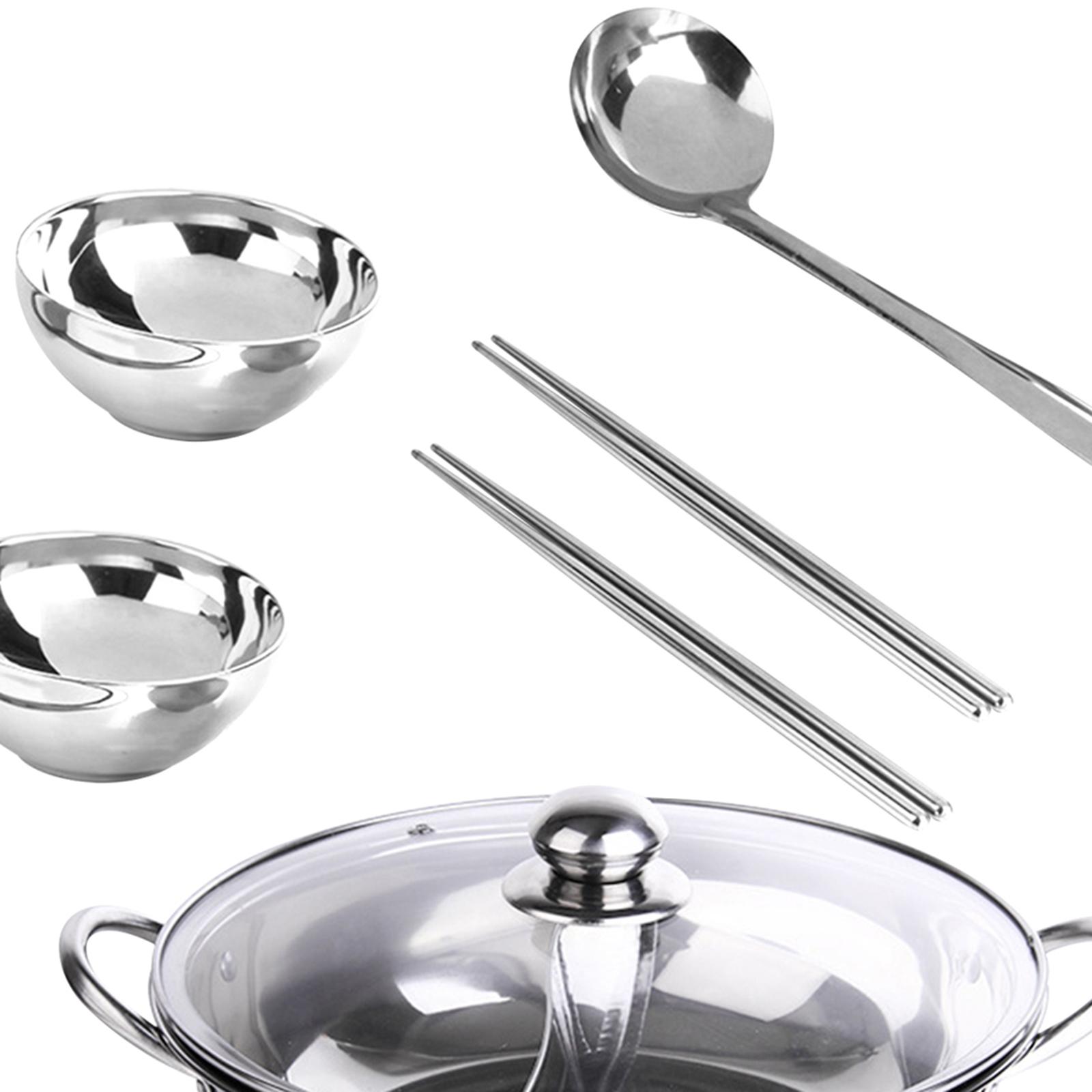 Hot Pot Pan Cooker with Glass  - Camping Cooking Pan ulasan dan harga
