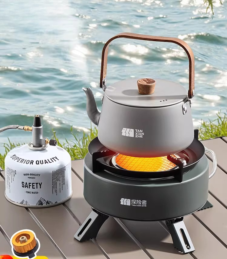 Portable Split Gas Stove Outdo - Camping Cooking Box Set ulasan dan harga