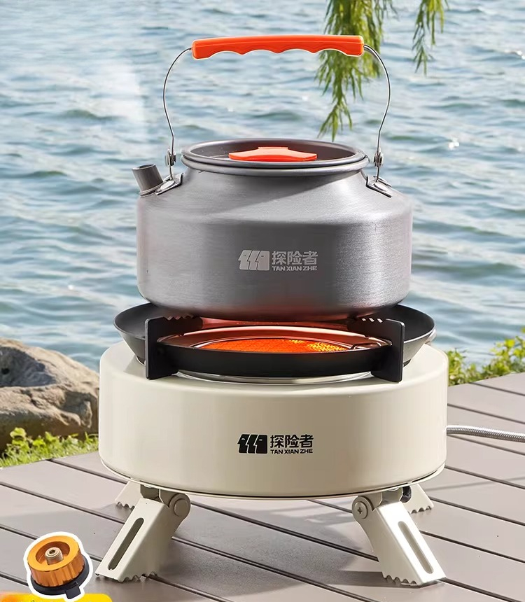 Portable Split Gas Stove Outdo - Camping Cooking Box Set ulasan dan harga