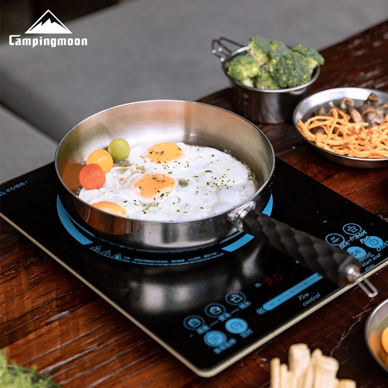 CAMPINGMOON CC-23 camping thre - Camping Cooking Pan ulasan dan harga