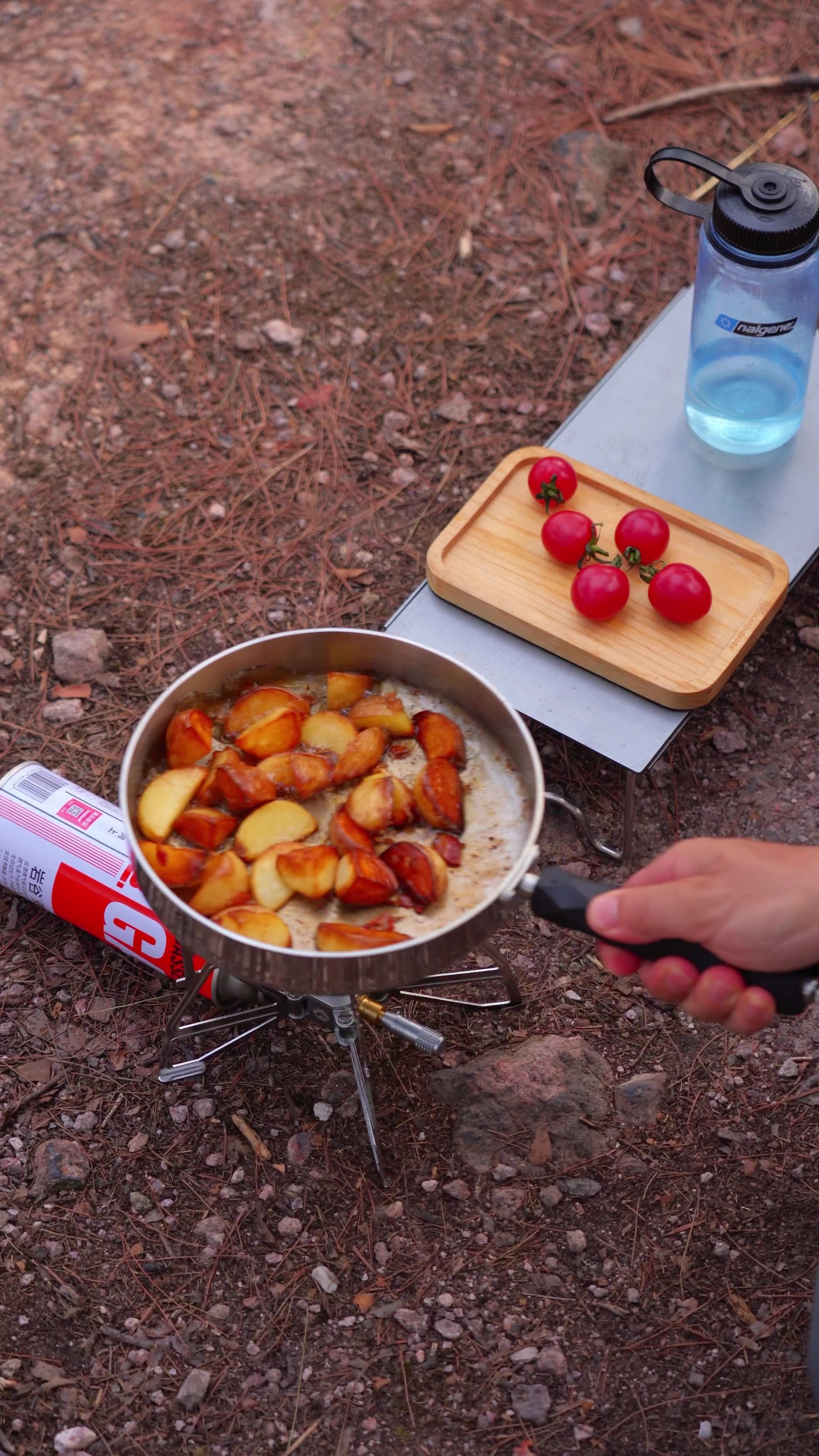 CAMPINGMOON CC-23 camping thre - Camping Cooking Pan ulasan dan harga