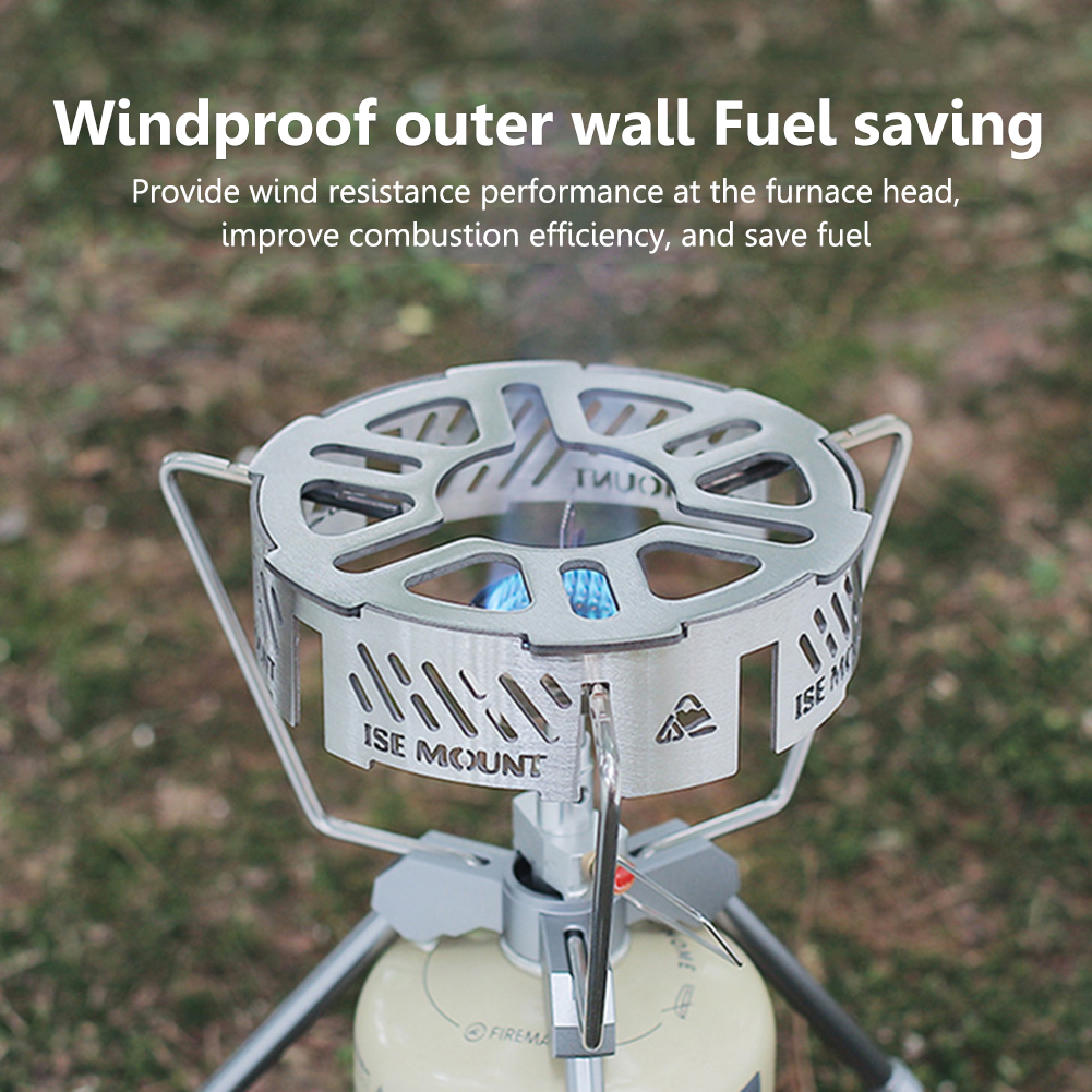 Windproof Screen Stainless Ste - Camping Cooking Ring ulasan dan harga