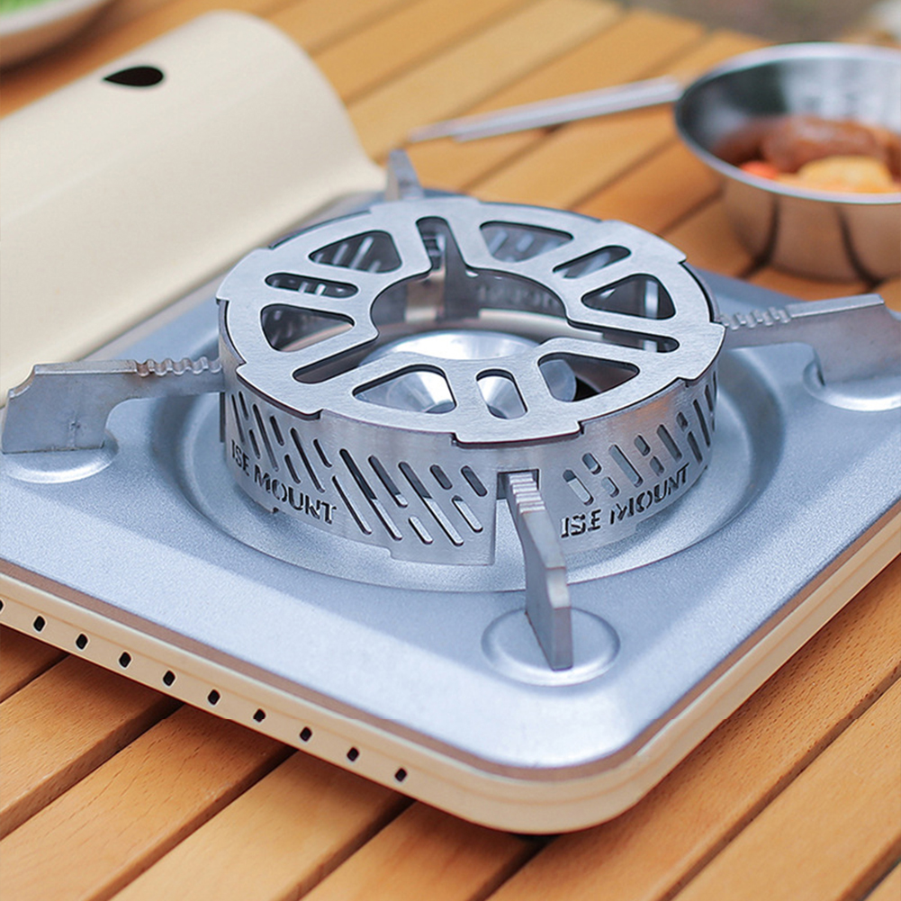 Windproof Screen Stainless Ste - Camping Cooking Ring ulasan dan harga