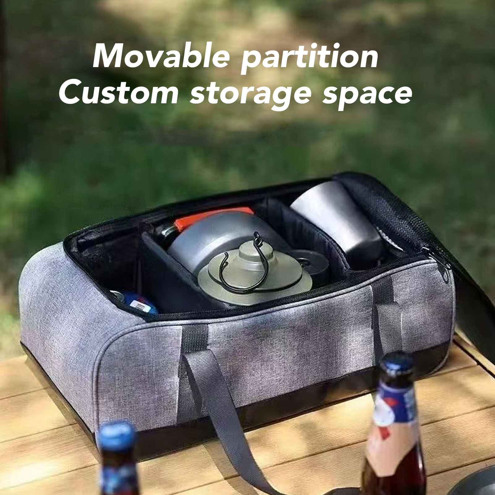 33L Large Capacity Travel Cook - Camping Cooking Utensil Bag ulasan dan harga