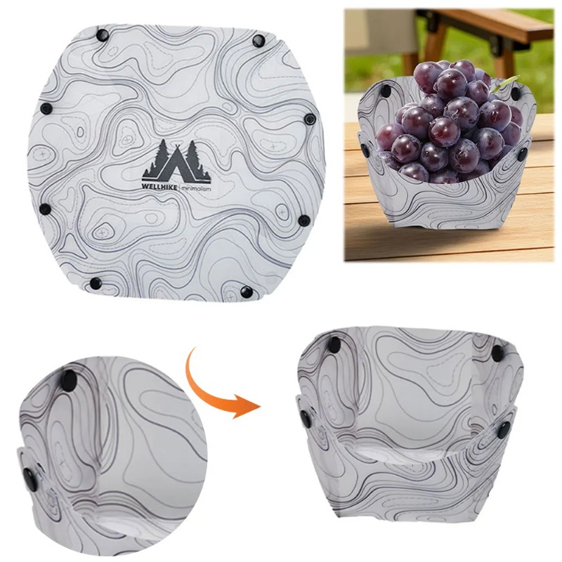 Foldable Camping Tableware Por - Camping Cooking Plate ulasan dan harga