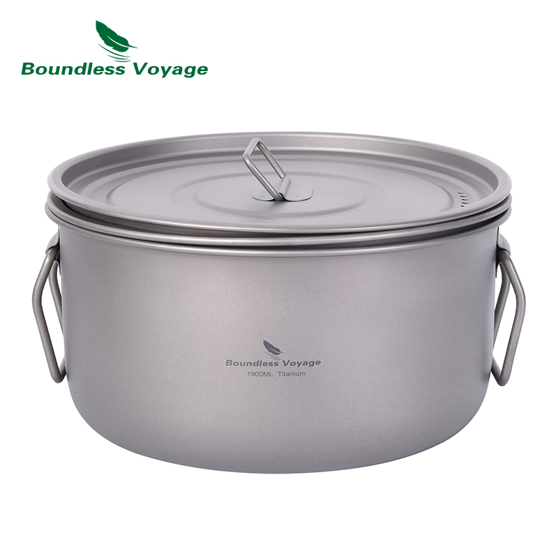 Boundless Voyage Camping Cooki - Camping Cooking Pan ulasan dan harga